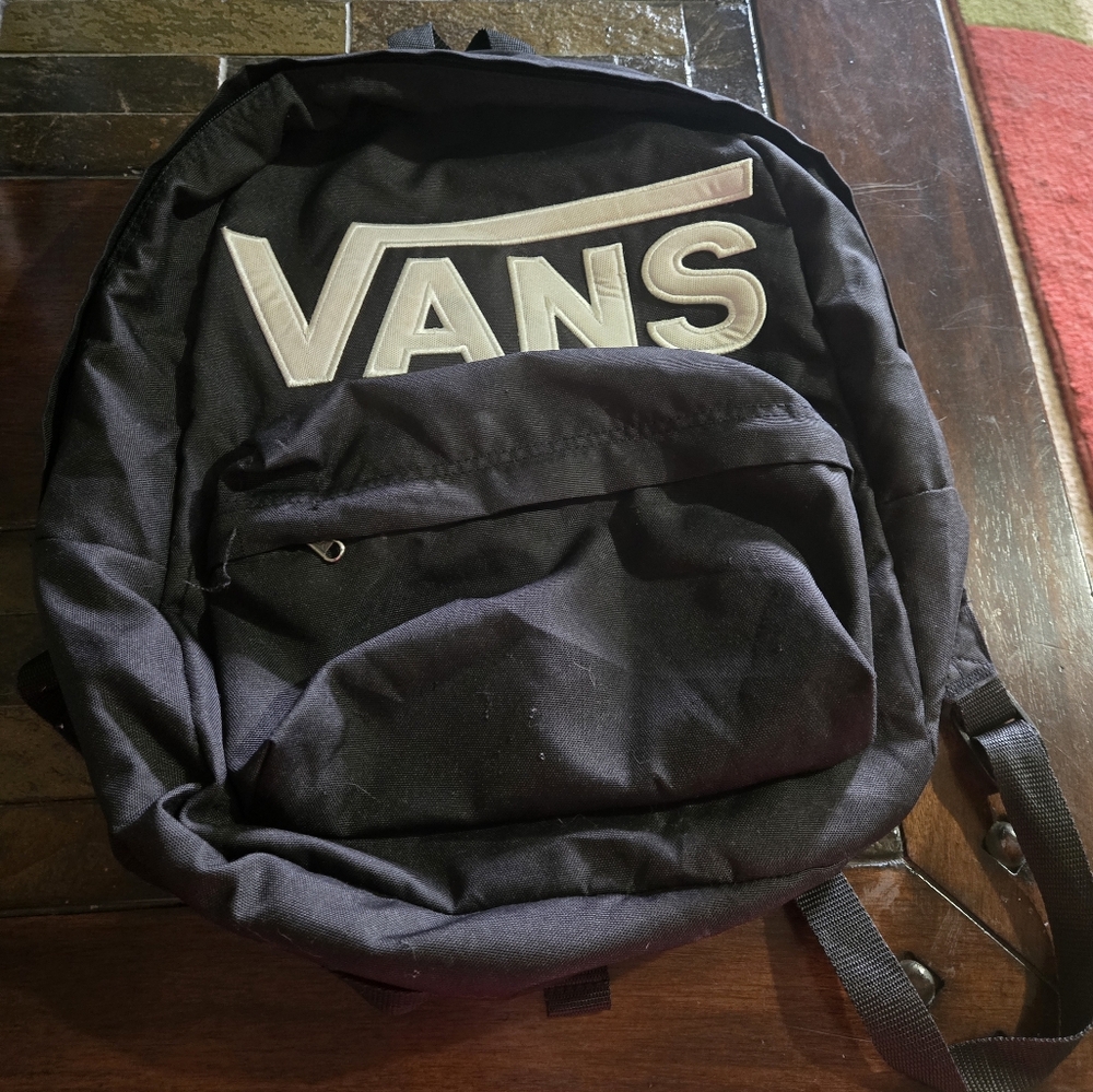 Vans Classic Black Backpack. Mens Or Womens. See Photos For Wear.